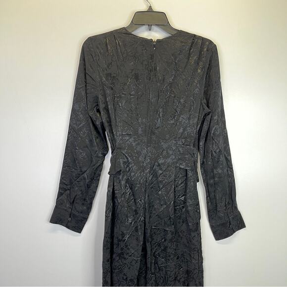 Jonathan Simkhai Julia Wrapped jumpsuit black - 4 - Picture 10 of 13